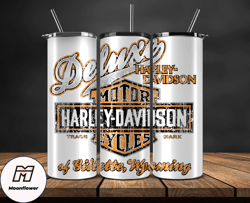 Harley Tumbler Wrap,Harley Davidson PNG, Harley Davidson Logo, Design by Moonflower 104