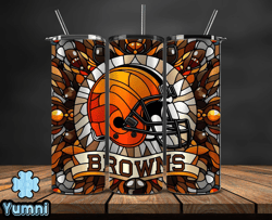 Cleveland Browns Logo NFL, Football Teams PNG, NFL Tumbler Wraps, PNG Design by Yumni Store 74