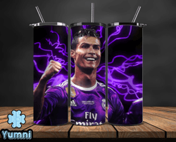 Ronaldo Tumbler Wrap ,Cristiano Ronaldo Tumbler Design, Ronaldo 20oz Skinny Tumbler Wrap, Design by Yumni Store 10
