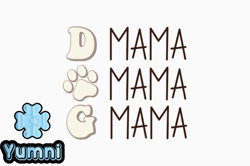 Retro Dog Mama Quote Svg Dog Lover Design18