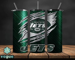 New York Jets Tumbler Wraps ,NY Jets  Logo, Nfl Tumbler Png 89