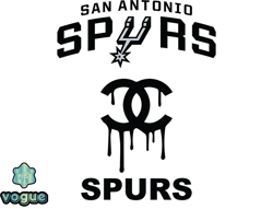 San Antonio Spurs PNG, Chanel NBA PNG, Basketball Team PNG,  NBA Teams PNG ,  NBA Logo Design 22
