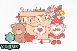 Retro Valentine Love Letter Sublimation Design 87