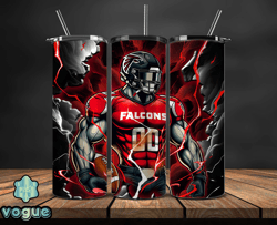 Atlanta Falcons Tumbler Wraps, Logo NFL Football Teams PNG,  NFL Sports Logos, NFL Tumbler PNG 2 by Vogue Store