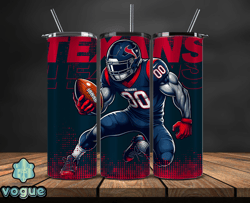 Houston Texans NFL Tumbler Wraps, Tumbler Wrap Png, Football Png, Logo NFL Team, Tumbler Design by Vogue Store 13