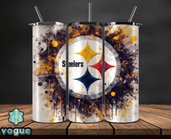 Pittsburgh Steelers Logo NFL, Football Teams PNG, NFL Tumbler Wraps, PNG Design by Vogue Store 02
