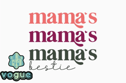 Mama, Mother day PNG, Mother day PNGs Bestie Retro Mothers Day Design 354