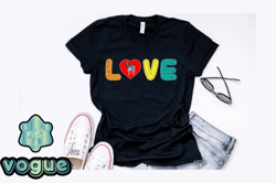 Vintage Love T Shirt Design Design 211