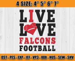 Atlanta Falcons Embroidery, NFL Falcons Embroidery, NFL Machine Embroidery Digital, 4 sizes Machine Emb Files-19-vogue