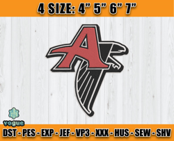Atlanta Falcons Embroidery, NFL Falcons Embroidery, NFL Machine Embroidery Digital, 4 sizes Machine Emb Files -23-vogue