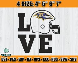 Ravens Embroidery, NFL Ravens Embroidery, NFL Machine Embroidery Digital, 4 sizes Machine Emb Files-09-vogue