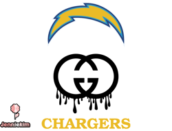 Los Angeles Chargers PNG, Gucci NFL PNG, Football Team PNG,  NFL Teams PNG ,  NFL Logo Design 170