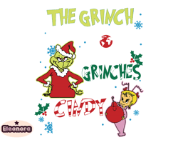 Grinch Christmas SVG, christmas svg, grinch svg, grinchy green svg, funny grinch svg, cute grinch svg, santa hat svg 64