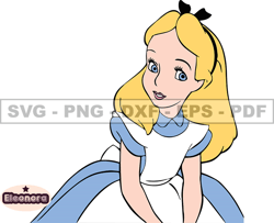 Alice in Wonderland Svg, Alice Svg, Cartoon Customs Svg, Incledes Png DSD & AI Files Great For DTF, DTG 28