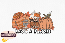 Retro Fall Basic a Blessed Sublimation