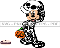 Horror Character Svg, Mickey And Friends Halloween Svg,Halloween Design Tshirts, Halloween SVG PNG 95