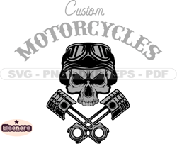 Motorcycle svg logo, Motorbike SVG PNG, Harley Logo, Skull SVG Files, Motorcycle Tshirt Design, Digital Download 277