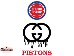 Detroit Pistons PNG, Gucci NBA PNG, Basketball Team PNG,  NBA Teams PNG ,  NBA Logo  Design 116