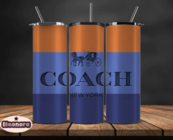 coach  tumbler wrap, coach tumbler png, coach logo, luxury tumbler wraps, logo fashion design by eleonora 128
