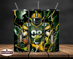 Green Bay Packers Tumbler Wraps, Logo NFL Football Teams PNG,  NFL Sports Logos, NFL Tumbler PNG Design by Eleonora 12
