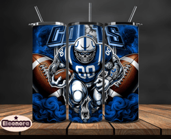 Indianapolis Colts Tumbler Wrap, Football Wraps, Logo Football PNG, Logo NFL PNG, All Football Team PNG, Design by Eleon