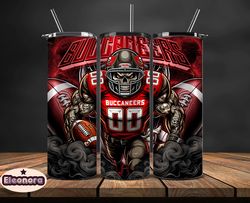 Tampa Bay Buccaneers Tumbler Wrap, Football Wraps, Logo Football PNG, Logo NFL PNG, All Football Team PNG, Design by Ele
