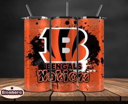 Cincinnati Bengals Logo NFL, Football Teams PNG, NFL Tumbler Wraps PNG, Design by Eleonora21