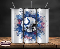 Indianapolis Colts Logo NFL, Football Teams PNG, NFL Tumbler Wraps PNG, Design by Eleonora36
