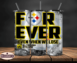 Pittsburgh Steelers Logo NFL, Football Teams PNG, NFL Tumbler Wraps PNG, Design by Eleonora43