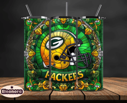 Green Bay Packers Logo NFL, Football Teams PNG, NFL Tumbler Wraps PNG, Design by Eleonora68