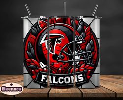 Atlanta Falcons Logo NFL, Football Teams PNG, NFL Tumbler Wraps PNG, Design by Eleonora69