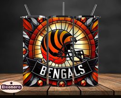 Cincinnati Bengals Logo NFL, Football Teams PNG, NFL Tumbler Wraps PNG, Design by Eleonora77