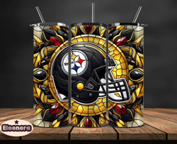 Pittsburgh Steelers Logo NFL, Football Teams PNG, NFL Tumbler Wraps PNG, Design by Eleonora79
