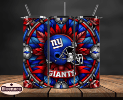 New York Giants Logo NFL, Football Teams PNG, NFL Tumbler Wraps PNG, Design by Eleonora80