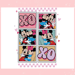 Mickey Minnie Xoxo Valentine SVG, Valentine svg,Valentine day svg,Valentine day,Happy Valentine