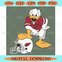Donald Duck Arizona Cardinals Svg Sport Svg,NFL svg,NFL Football,Super Bowl, Super Bowl svg,Super Bowl