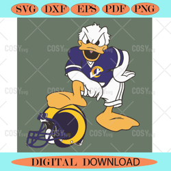 Donald Duck Los Angeles Chargers Svg Sport Svg,NFL svg,NFL Football,Super Bowl, Super Bowl svg,Super Bowl