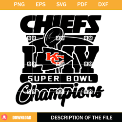 Super Bowl Champions SVG, NFL Football SVG, Chiefs Super Bowl 2023 SVG,NFL svg, NFL foodball