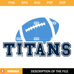 Titans Football SVG, Football Team SVG, Sports SVG,NFL svg, NFL foodball