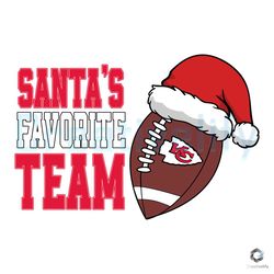 Santa's Favorite Team SVG Kansas City Chiefs File Design,NFL svg,NFL Football,Super Bowl, Super Bowl svg,Super Bowl 2024