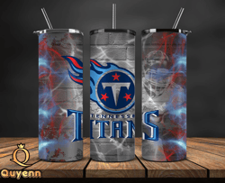 Tennessee Titans Tumbler Wrap, American Football Tumbler PNG -12