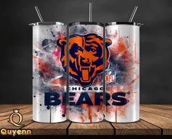 Chicago Bears Logo NFL, Football Teams PNG, NFL Tumbler Wraps PNG Design 23