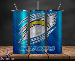 Los Angeles Chargers Tumbler Wraps ,Chargers Logo, Nfl Tumbler Png Tumbler 114