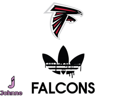 Atlanta Falconss PNG, Adidas NFL PNG, Football Team PNG,  NFL Teams PNG ,  NFL Logo Design 50