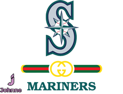 Seattle Mariners PNG, Gucci MLB PNG, Baseball Team PNG,  MLB Teams PNG ,  MLB Logo Design 11