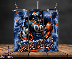 Denver BroncosTumbler Wrap, NFL Logo Tumbler Png, Nfl Sports, NFL Design Png-10