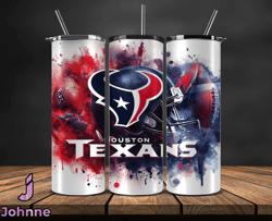 Houston Texans Logo NFL, Football Teams PNG, NFL Tumbler Wraps PNG Design 05