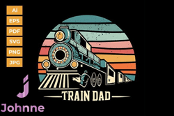Train Station Retro Vintage T Shirt Design 139