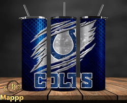 Indianapolis Colts Tumbler Wraps ,Colts Logo, Nfl Tumbler Png 78