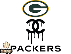 Green Bay Packers PNG, Chanel NFL PNG, Football Team PNG,  NFL Teams PNG ,  NFL Logo Design 39